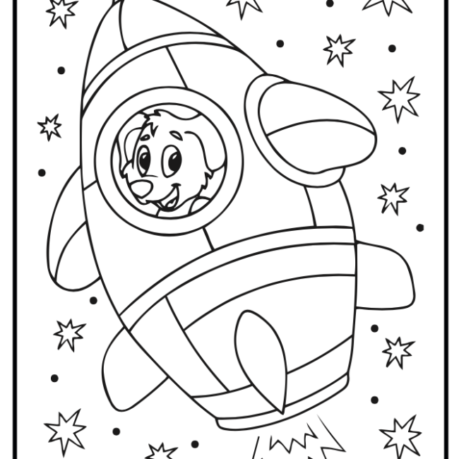Kids Space Coloring Book - Unleash Cosmic Creativity with Stellar